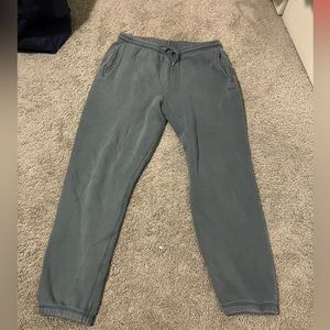 Vans blue grey sweat pants size L